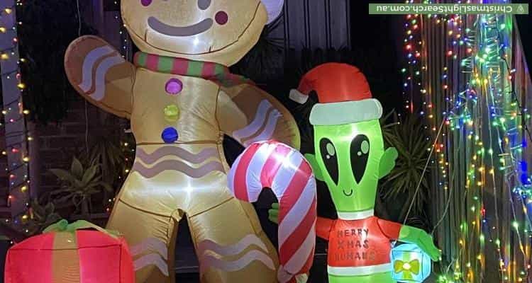 Christmas Light display at 16 Toulouse Terrace, Narre Warren South