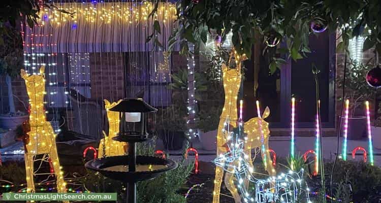 Christmas Light display at 16 Toulouse Terrace, Narre Warren South