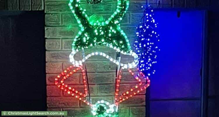 Christmas Light display at 16 Toulouse Terrace, Narre Warren South