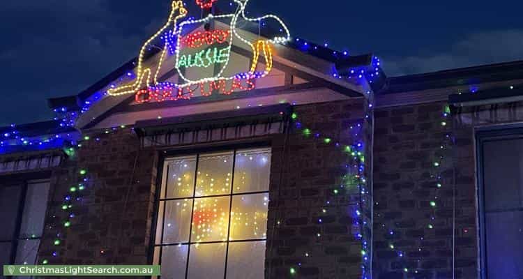 Christmas Light display at 16 Toulouse Terrace, Narre Warren South