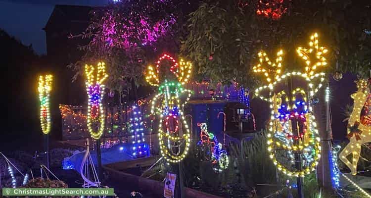 Christmas Light display at 16 Toulouse Terrace, Narre Warren South
