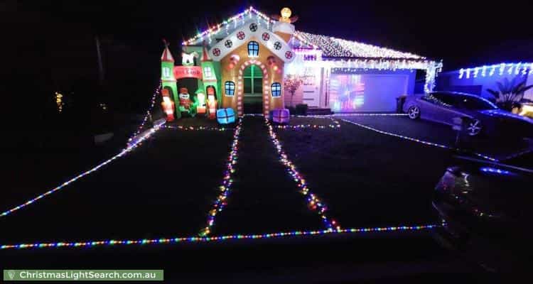 Christmas Light display at 5 Station Master Avenue, Thirlmere