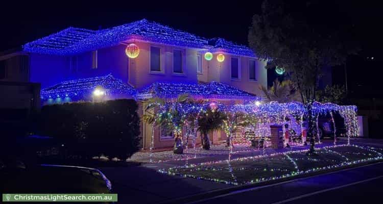 Christmas Light display at 108 Wurundjeri Boulevard, Berwick