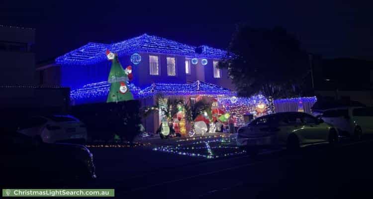 Christmas Light display at 108 Wurundjeri Boulevard, Berwick