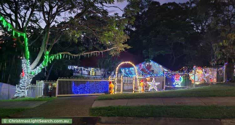 Christmas Light display at 4 Platypus Court, Lawnton