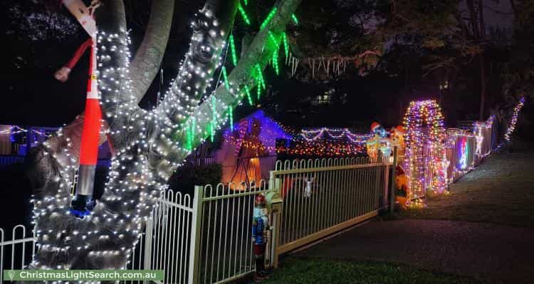 Christmas Light display at 4 Platypus Court, Lawnton