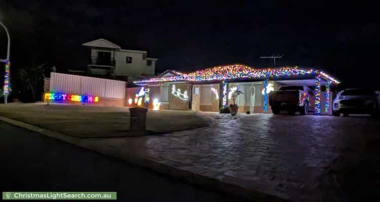 Christmas Light display at 12 Sappleton Retreat, Merriwa