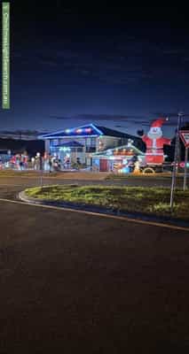 Christmas Light display at 15 Wunburra Circle, Pacific Pines