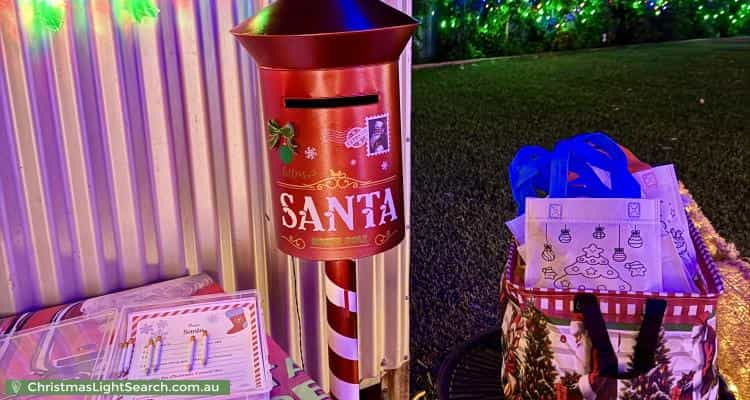 Christmas Light display at 225 Brownes Road, Coolup