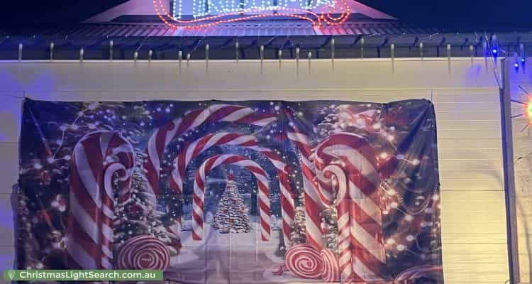 Christmas Light display at 6 Norco Way, Bayswater
