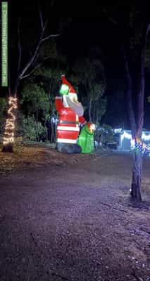 Christmas Light display at 27 York Street, Eaglehawk