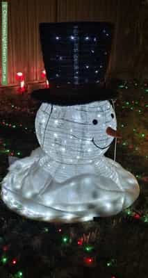 Christmas Light display at 61 Heritage Park Drive, Baldivis