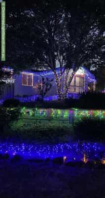 Christmas Light display at 1 Shiers Place, Scullin