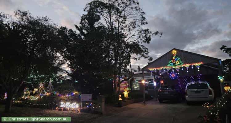 Christmas Light display at  Dove Place, Modbury Heights