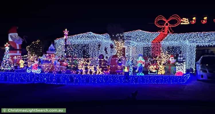 Christmas Light display at  Tomas View, Clarkson