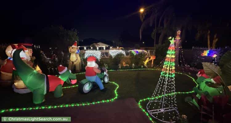 Christmas Light display at 62 Hellawell Road, Sunnybank Hills