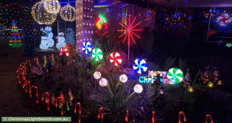 Christmas Light display at 35 Barrett-Lennard Parade, Winthrop