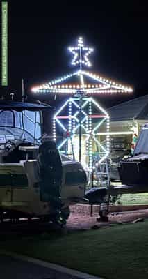 Christmas Light display at 8 Blackberry Ramble, Byford