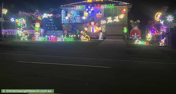 Christmas Light display at 55 Duffield Road, Kallangur