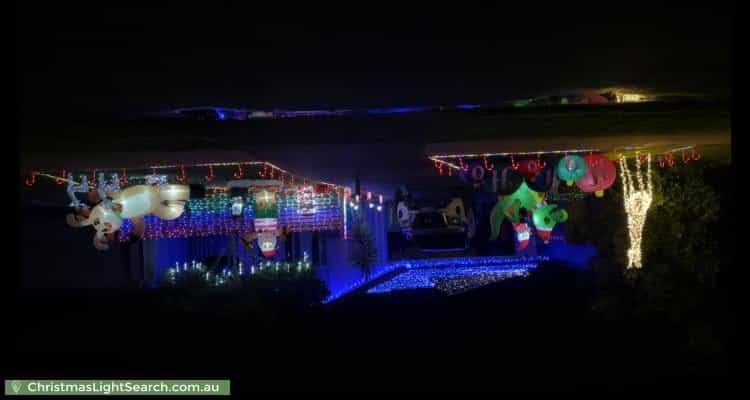 Christmas Light display at 44 Perger Street, Pimpama