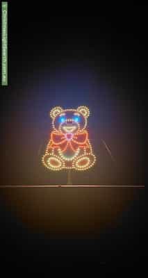 Christmas Light display at 119-121 Myrtle Road, Jimboomba