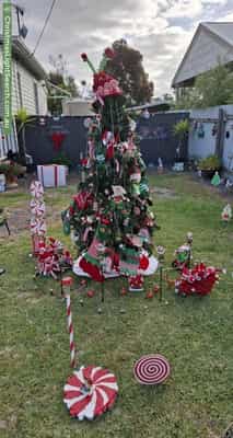 Christmas Light display at 8 Peake Crescent, Naracoorte