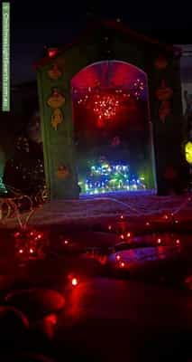 Christmas Light display at 12A Erica Avenue, Mount Claremont