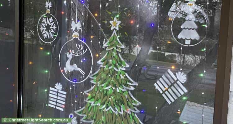 Christmas Light display at 48 Billson Street, Wonthaggi