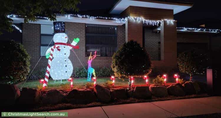 Christmas Light display at 22 Harold Blair Crescent, Moncrieff