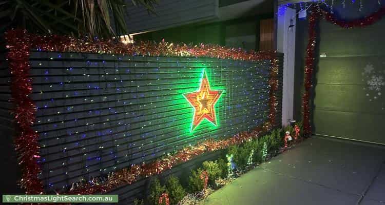 Christmas Light display at 175 David Drive, Sunshine West