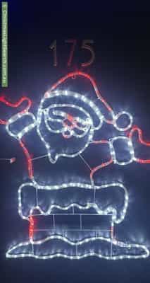 Christmas Light display at 175 David Drive, Sunshine West