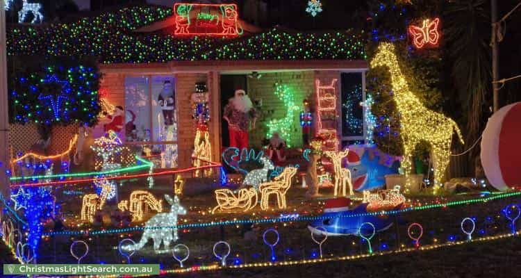 Christmas Light display at  Imperial Court, Seville Grove