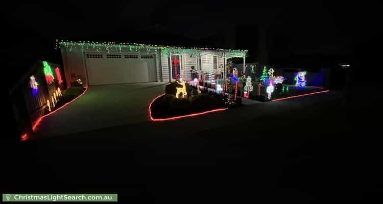 Christmas Light display at 12 Arunta Crescent, Clarinda