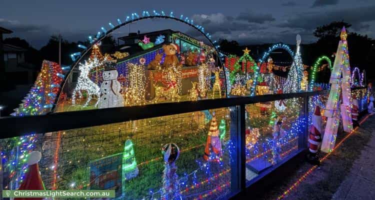 Christmas Light display at 38 Rolling Hills Road, Chirnside Park