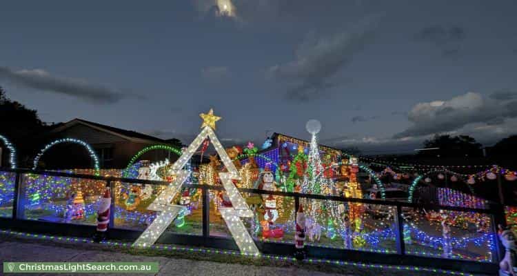 Christmas Light display at 38 Rolling Hills Road, Chirnside Park