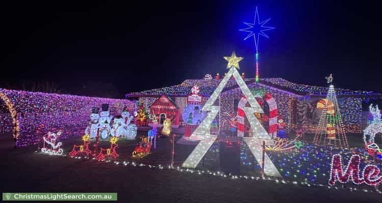 Christmas Light display at 3 Royal Drive, Kawungan