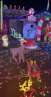 Christmas Light display at 3 Royal Drive, Kawungan