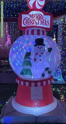 Christmas Light display at 3 Royal Drive, Kawungan