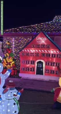 Christmas Light display at 3 Royal Drive, Kawungan
