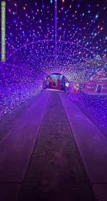 Christmas Light display at 3 Royal Drive, Kawungan
