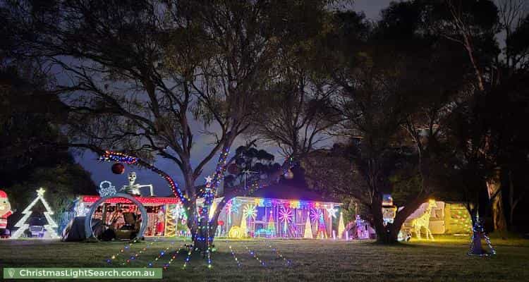 Christmas Light display at 31 Collison Road, Cranbourne East