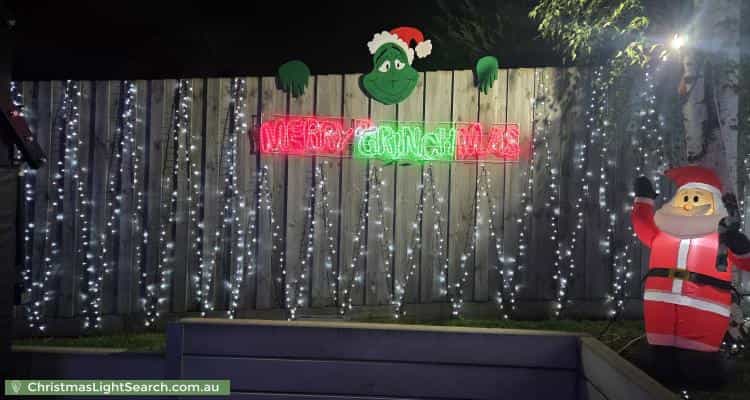 Christmas Light display at 8 Hope Court, Ferntree Gully