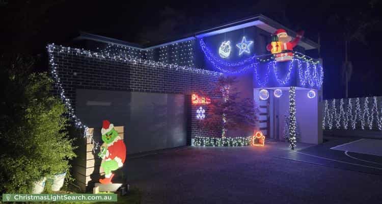 Christmas Light display at 8 Hope Court, Ferntree Gully