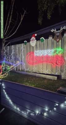 Christmas Light display at 8 Hope Court, Ferntree Gully