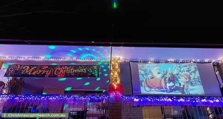 Christmas Light display at 22 Vicki Street, Redbank Plains