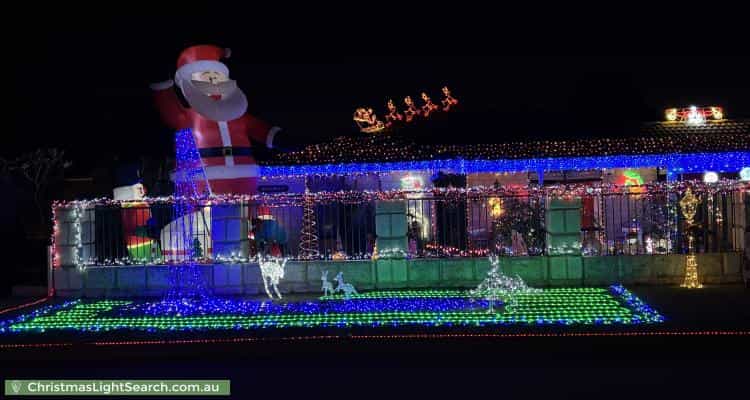 Christmas Light display at  Bindoon Loop, Huntingdale