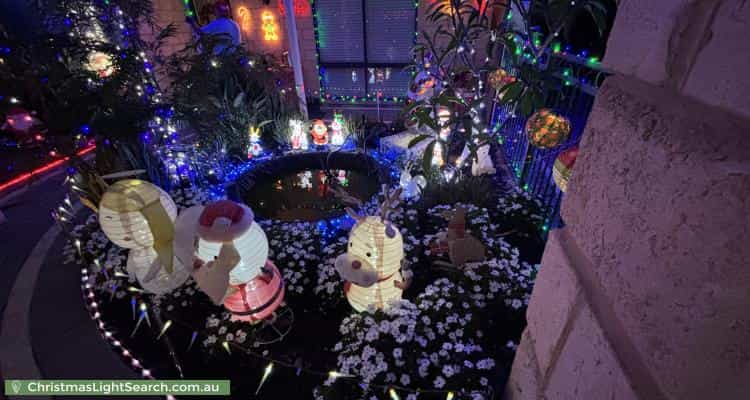 Christmas Light display at  Bindoon Loop, Huntingdale