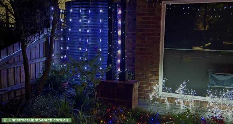 Christmas Light display at 30 Winston Way, Murrumbeena