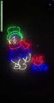 Christmas Light display at 22 Middleton Circuit, Gowrie