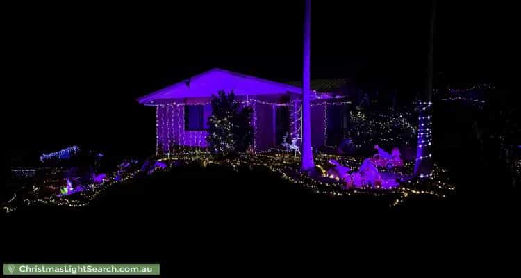 Christmas Light display at  Cooloola Close, South Gladstone